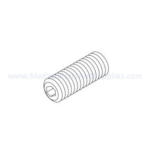 Socket Head Set Screw for the PELTON & CRANE LF II Dental Exam Light, Part RPH208 (OEM Part #3323123 / 090645)