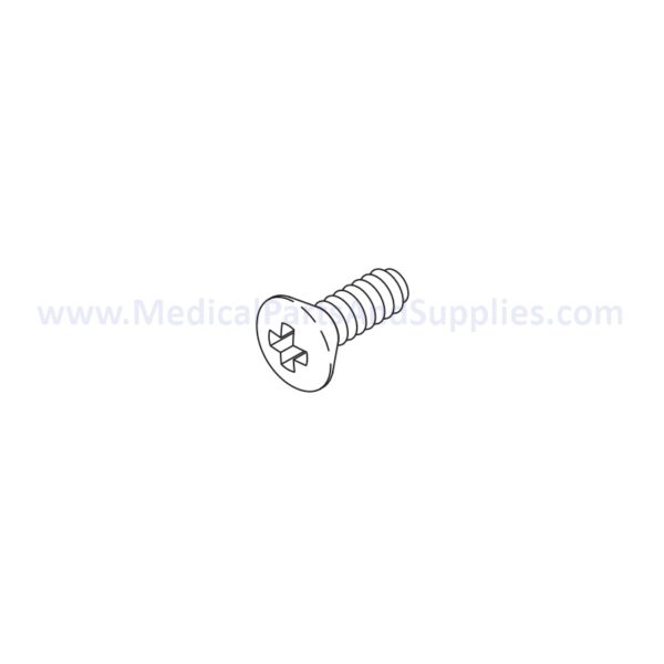 Screw (#10-24 x .500 lg) for the PELTON & CRANE LF II Dental Exam Light, Part RPH790(OEM Part #33 23 115)