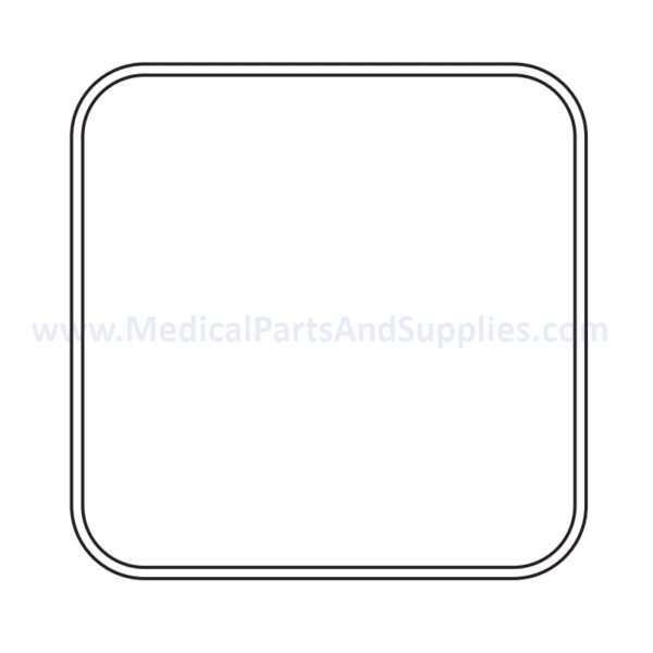 Door Gasket (20x20) for the Getinge/Castle® Sterilizer Series 100, Part CSG001 (OEM Part #61301605016/58398)