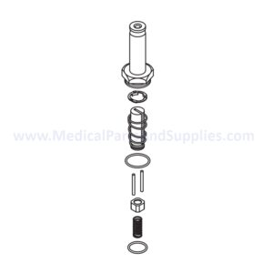 Solenoid Valve Repair Kit for the Getinge/Castle® Sterilizer 3522, Part CSK023 (OEM Part #61301600442)