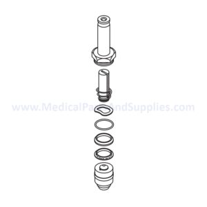 Solenoid Valve Repair Kit for the Getinge/Castle® Sterilizer Series 200, Part CSK025 (OEM Part #54186)