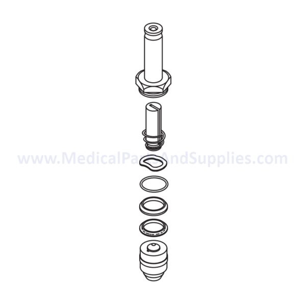Solenoid Valve Repair Kit for the Getinge/Castle® Sterilizer Series 200, Part CSK025 (OEM Part #54186)
