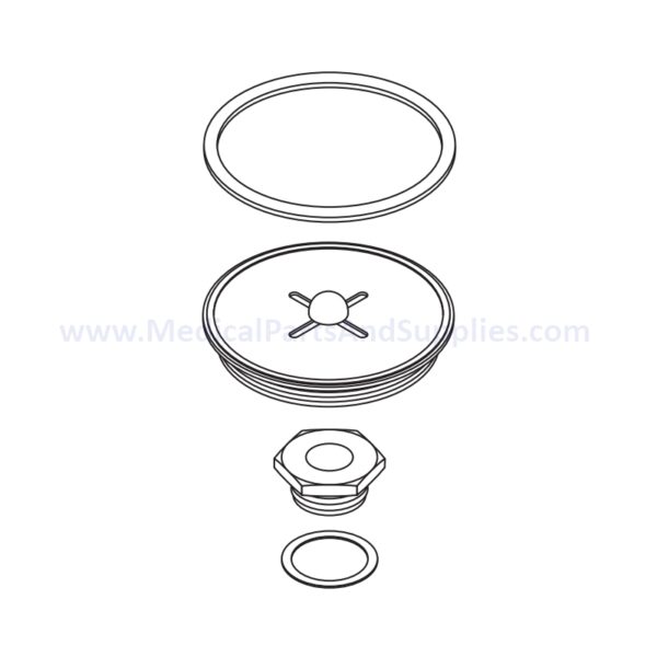 Steam Trap Rebuild Kit for the Getinge/Castle® Sterilizer Series 100, Part CSK067