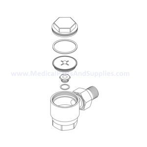 Steam Trap for the Getinge/Castle® Sterilizer Series 100, Part CST059 (OEM Part #61301602492)
