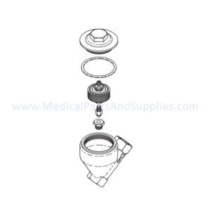Steam Trap for the Getinge/Castle® Sterilizer Series 200, Part CST079 (OEM Part #61301603751)