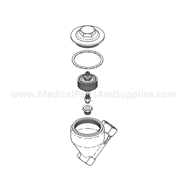 Steam Trap for the Getinge/Castle® Sterilizer Series 200, Part CST079 (OEM Part #61301603751)