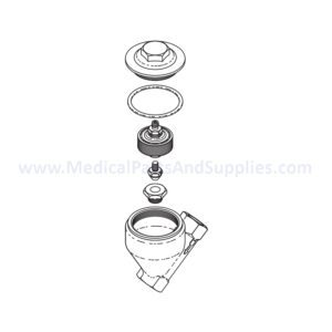 Steam Trap for the Getinge/Castle® Sterilizer Series 200, Part CST081 (OEM Part #23614)