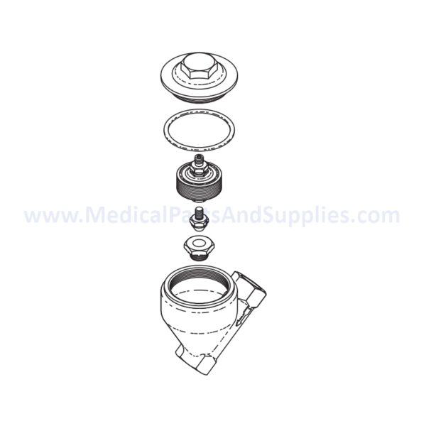Steam Trap for the Getinge/Castle® Sterilizer Series 200, Part CST081 (OEM Part #23614)