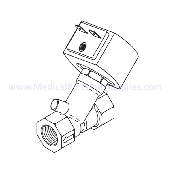Solenoid Valve Assembly for the Getinge/Castle® Sterilizer 3522, Part CSV004 (OEM Part #517339)