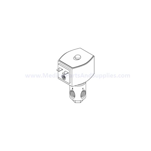 Solenoid Valve Assembly for the Getinge/Castle® Sterilizer 3522, Part CSV012 (OEM Part 541582)