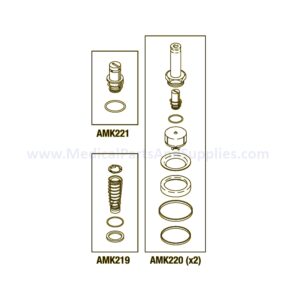PM Kit (Steam Manifold) for the AMSCO/STERIS® Century V116, Part AMP211 (OEM Part 764326-475)