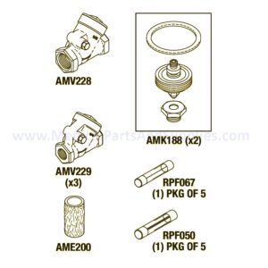 PM Pack (MISC.) for the AMSCO/STERIS® Century V116, Part AMP214 (OEM Part 764326-646)