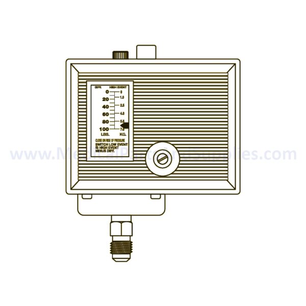 Pressure Switch (High Limit)1 for the AMSCO/STERIS® Century V116, Part AMS254 (OEM Part 764323-471)