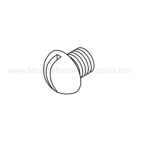Screw (1/4-20 x 1/4" SLOT RD. HD.) for the AMSCO/STERIS® Century V120, Part AMS115 (OEM Part 003969-041)