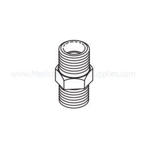 Adaptor (1/4 MPT x 1/4 MPT), Part RPF833