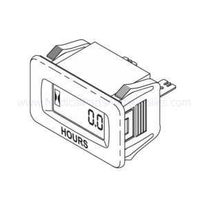 Hour Meter, Part VPM171 (OEM Part #20235600)