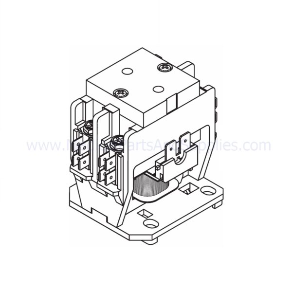 Relay (Electrical Contactor), Part VPR150 (OEM Part #015-2029-00)